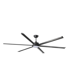 Rotterdam 25 Xxl Led Black Fan-1