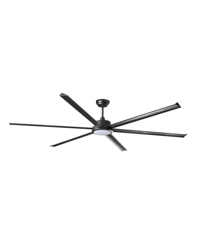 Rotterdam 25 Xxl Led Black Fan-1