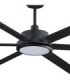 Rotterdam 30 Xxl Led Black Fan-5