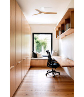 Heywood Tub Led S White/Pine Fan Fsc-2