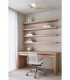 Heywood Tub S White/Pine Fan Fsc-2