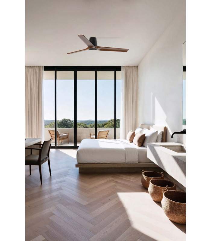 Heywood Tub L Black/Walnut Fan Fsc-2