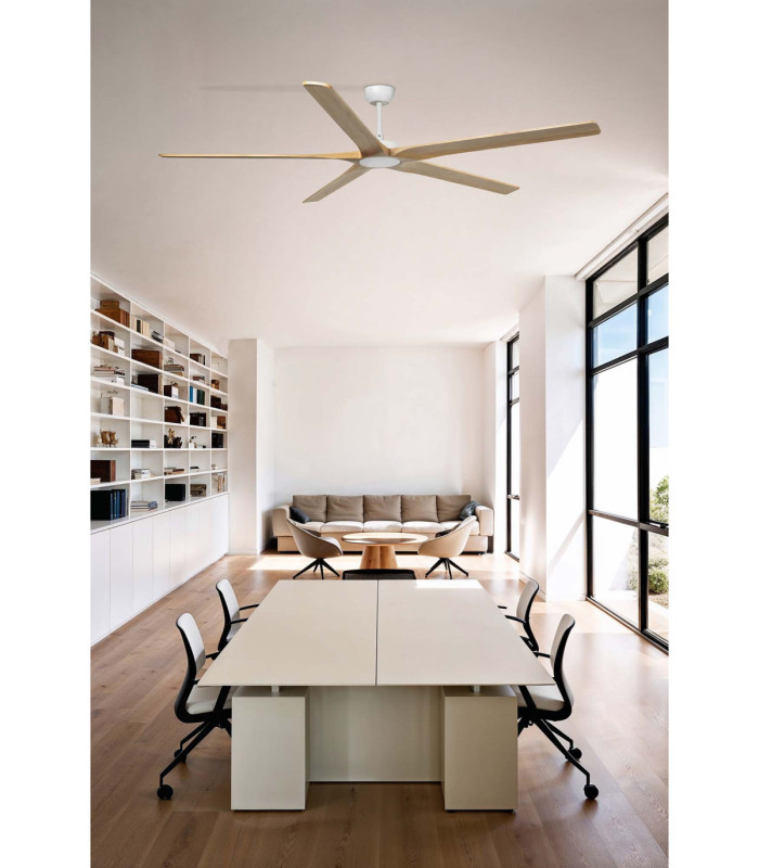 Bigwood 20 Xl White/Pine Fan Fsc-2