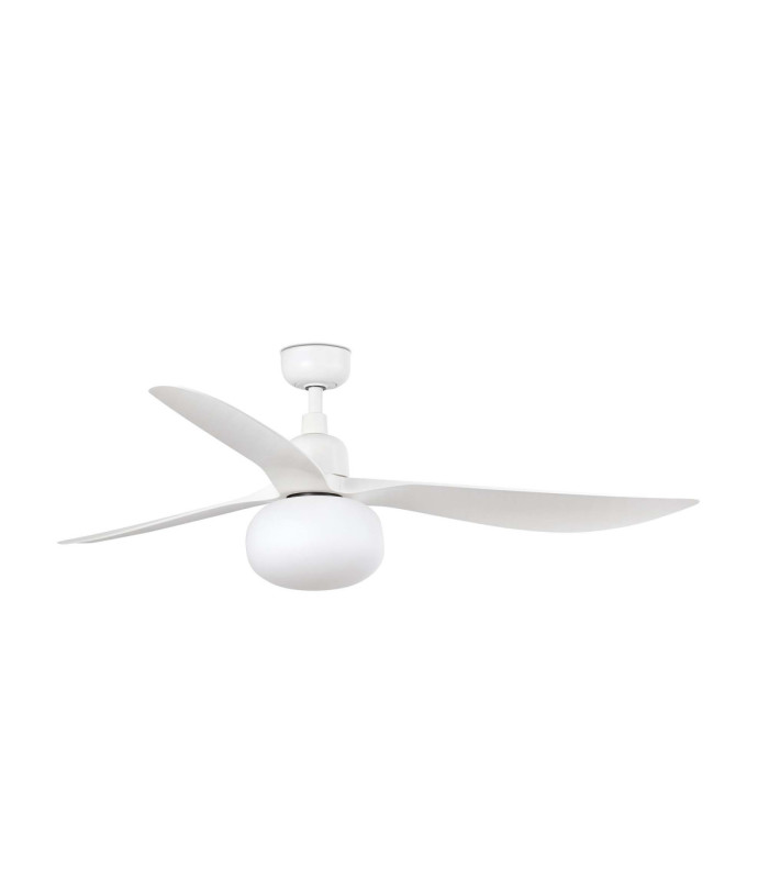 Outwood L White/White Fan E27 Tuya