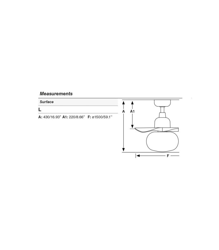 Outwood 150cm Smart Ceiling Fan White, E27 Light, IP44