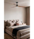 Poros L Led Black/Walnut Fan Tuya Fsc-2