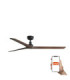 Klim L Black/Walnut Fan Tuya Fsc-1