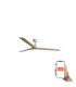 Klim L White/Light Oak Fan Tuya-1