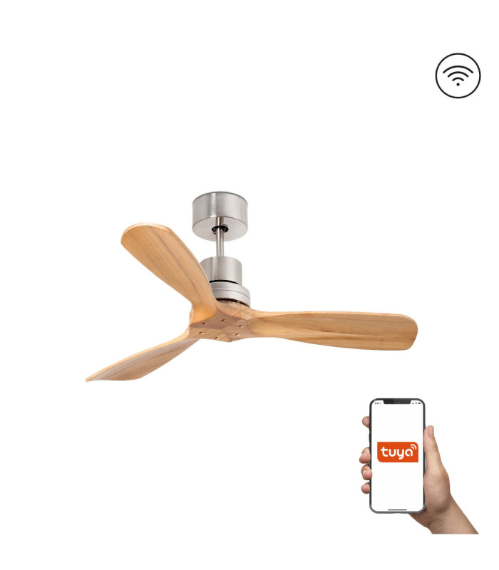 Mini Lantau S Matt Nickel/Pine Fan Tuya Fsc-1