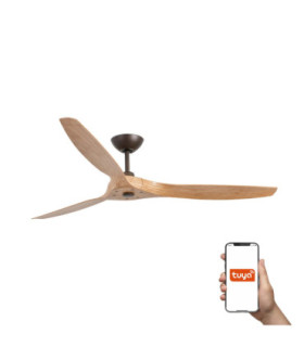 Morea L Light Brown Fan Tuya-1