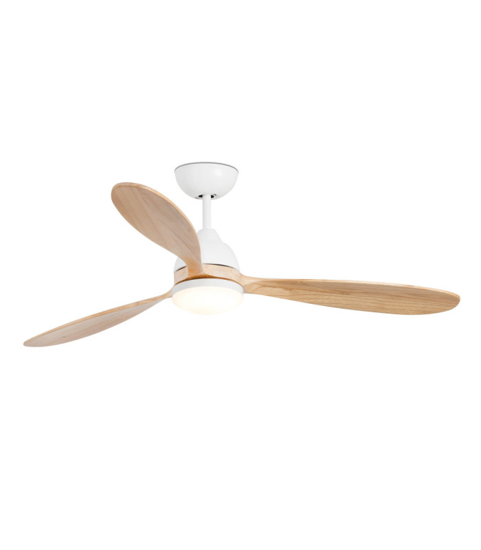 Poros L Led White/Pine Fan Tuya Fsc-4