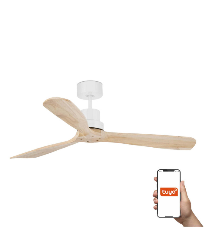 Lantau L White/Pine Fan Tuya-1