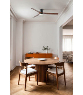 Punt Tub M Led Black/Walnut Fan Tuya-2