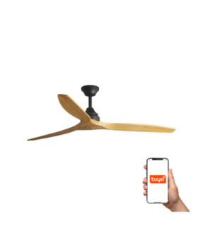 Alo L Black/Wood Fan Tuya-1