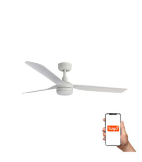 Punt M Led White Fan Tuya-1