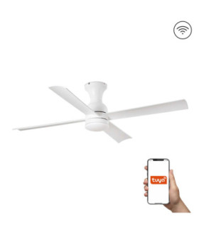 Fraser M Led White Fan Tuya-1