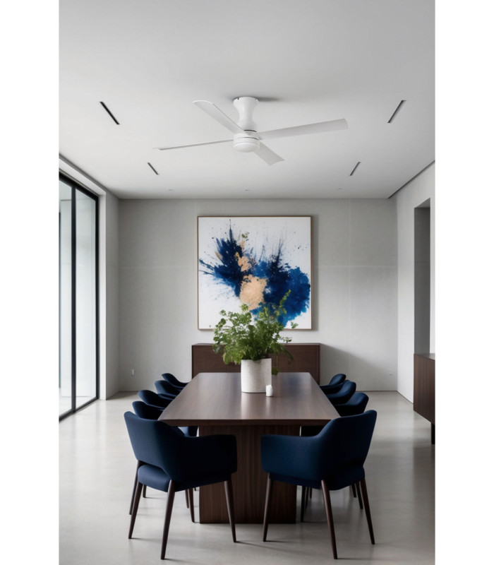 Fraser M Led White Fan Tuya-2