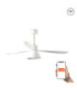 Amelia L White/White Fan Wall Control Cct-1