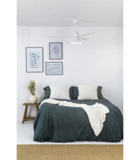Amelia L White/White Fan Wall Control Cct-2