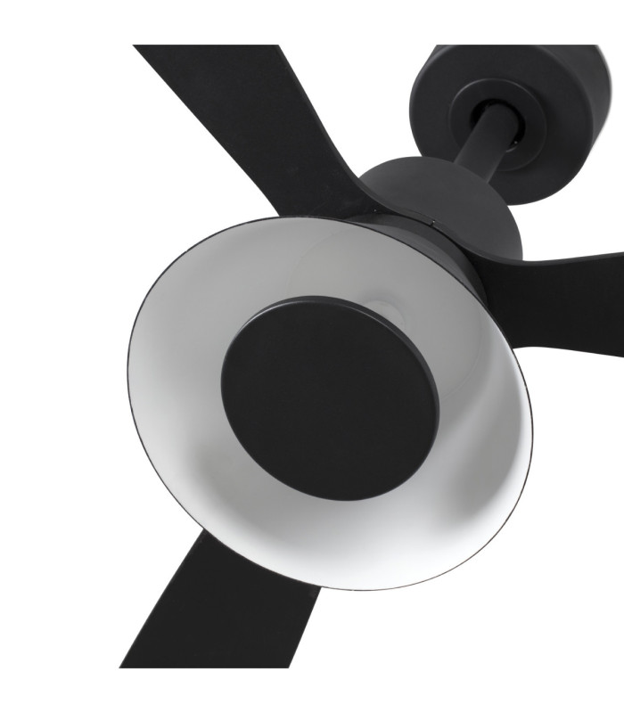 Amelia L Black/Black Fan Wall Control Cct-4