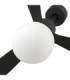 Amelia Ball Black/Black Fan Wall Control 2700K-4