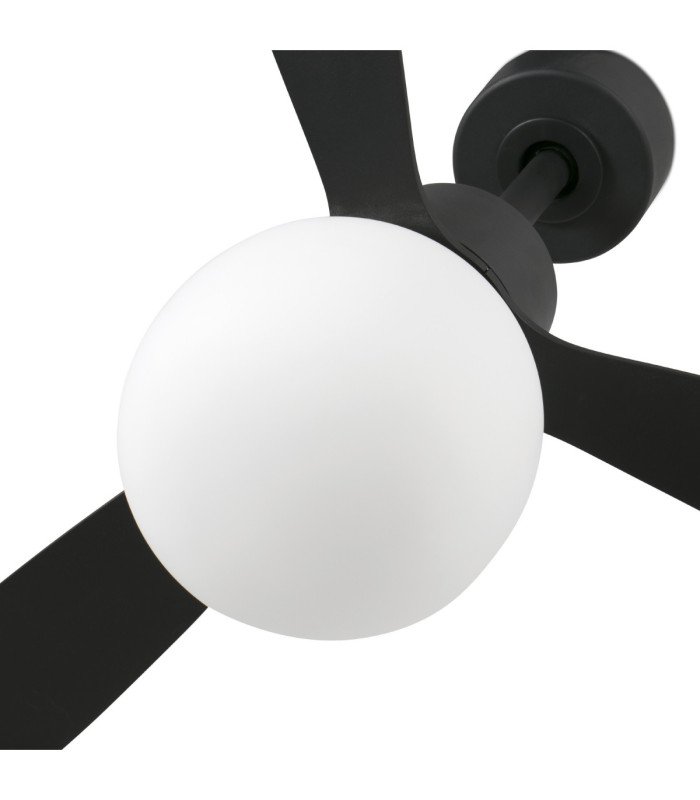 Amelia Ball Black/Black Fan Wall Control 2700K-4