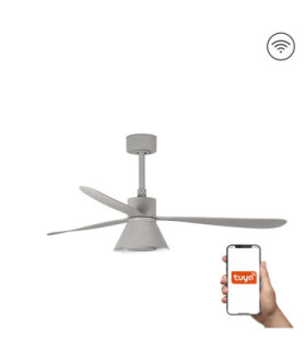 Amelia L Grey Fan Wall Control Cct-1