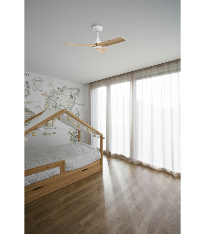 Heywood S White/Pine Fan Tuya-3