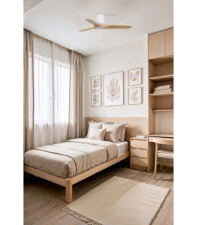 Heywood Tub S White/Pine Fan Tuya Fsc-2