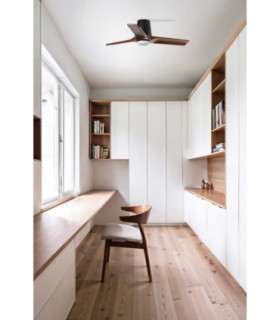 Heywood Tub S Black/Walnut Fan Tuya Fsc-2