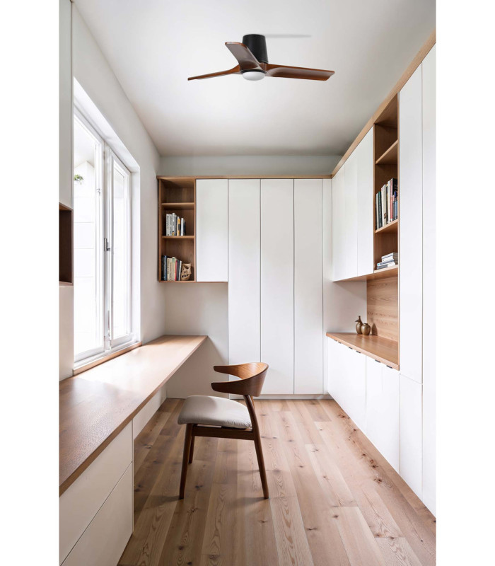 Heywood Tub S Black/Walnut Fan Tuya Fsc-2