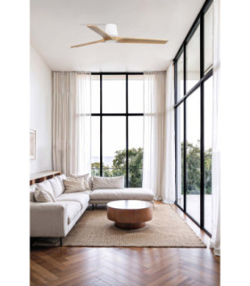 Heywood Tub L White/Pine Fan Tuya Fsc-2