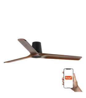 Heywood Tub L Black/Walnut Fan Tuya Fsc-1