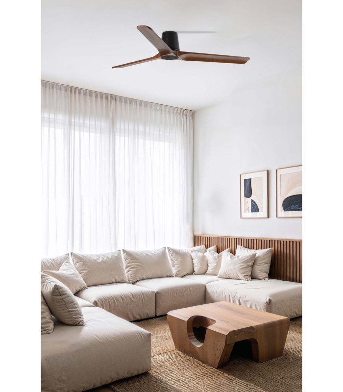 Heywood Tub L Black/Walnut Fan Tuya Fsc-2