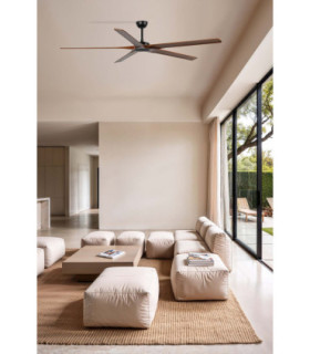 Bigwood 20 Xl Black/Walnut Fan Tuya Fsc-2