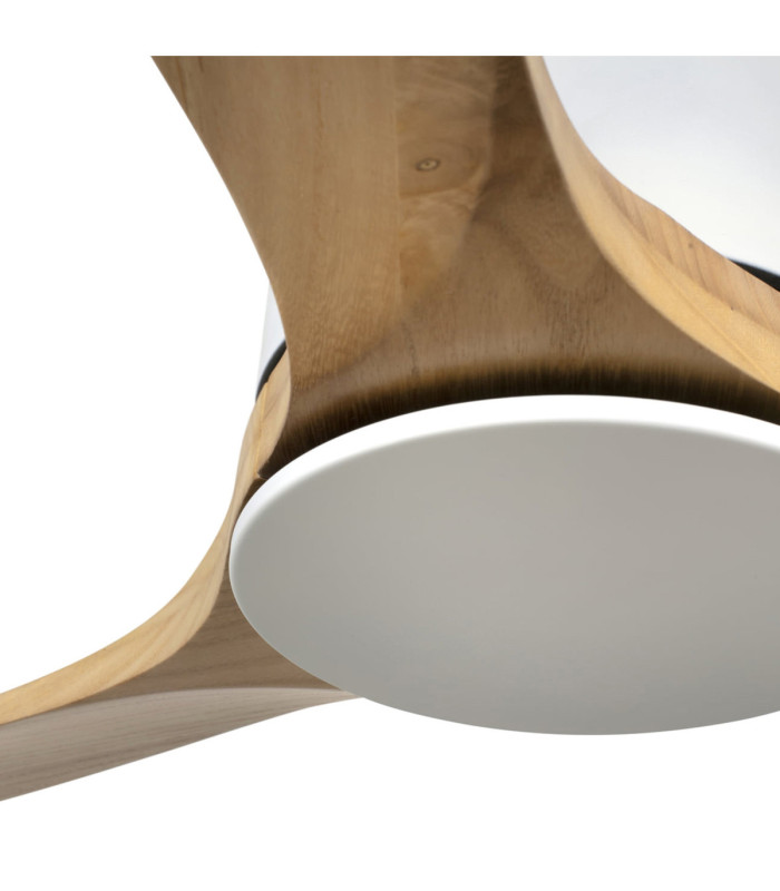 Kauai Xxl White/Pine Fan Tuya-5