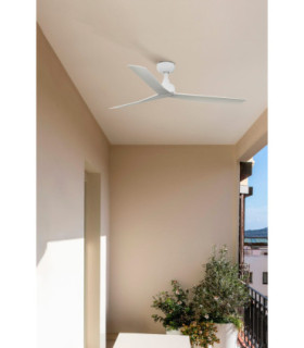 Marine M White Ceiling Fan Ip44 Tuya-2