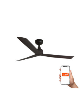 Marine M Brown Ceiling Fan Ip44 Tuya-1