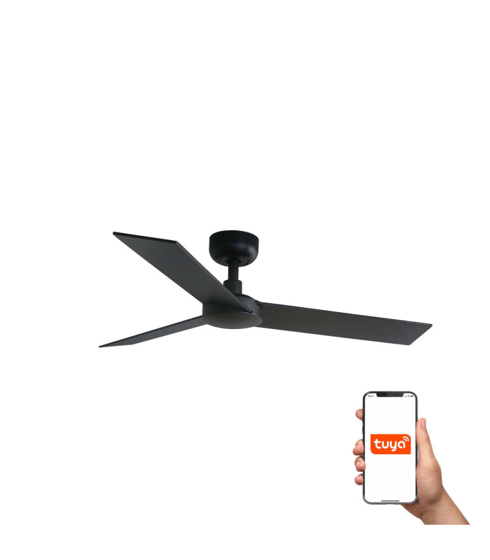 Rudder S Black/Walnut Fan Tuya-1