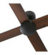 Rudder L 4 Black/Walnut Fan Tuya-3