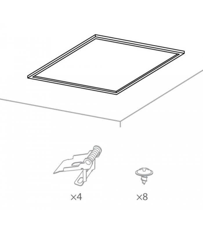 LED Accessory Kit 1 Spring Type: Springx4Pcs, M3X7 Screwx8Pcs - 1