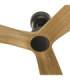 Outwood L Brown/Light Oak Wood Fan Ip44 Tuya-4