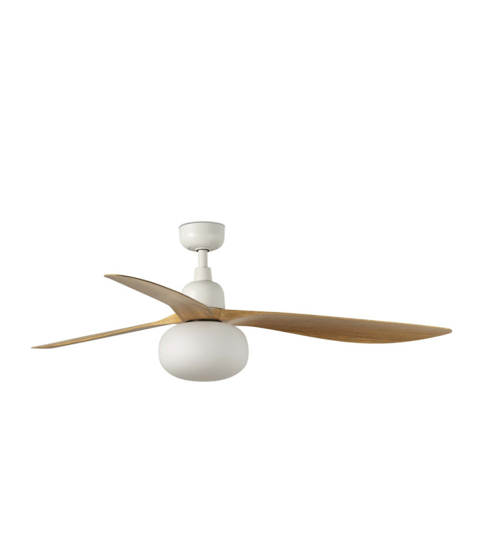 Outwood L Brown/Oak Ceiling Fan E27 Tuya