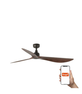Outwalnut L Brown Fan Ip44 Tuya-1