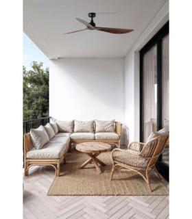 Outwalnut L Brown Fan Ip44 Tuya-2