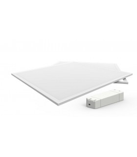 LED Panel 595 x 595mm 42W 3000K (White Frame) (1, 1) - 1