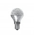 LED Globe E14 Dimmable 3.5W White 6400K, 270lm, Chrome - 1