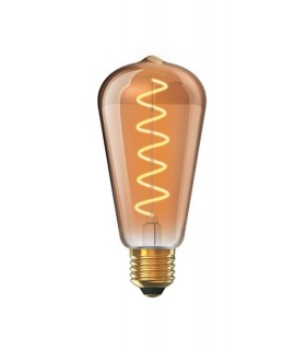 E27 Dimmable 230V 5W Warmwhite 1800K, Gold - 1