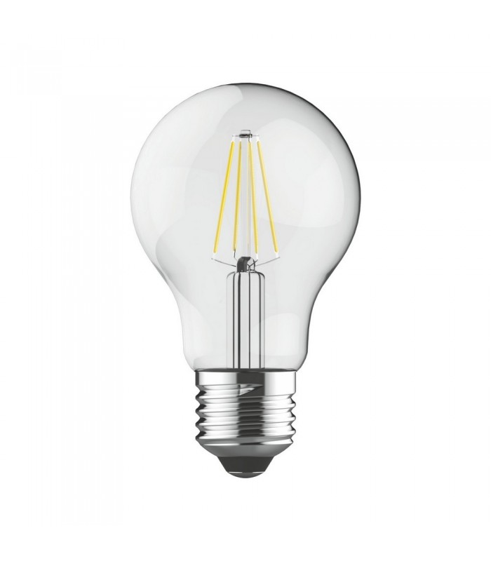 LED GLS E27 230V 6.5W Warm White 2700K, 806lm, Clear - 1