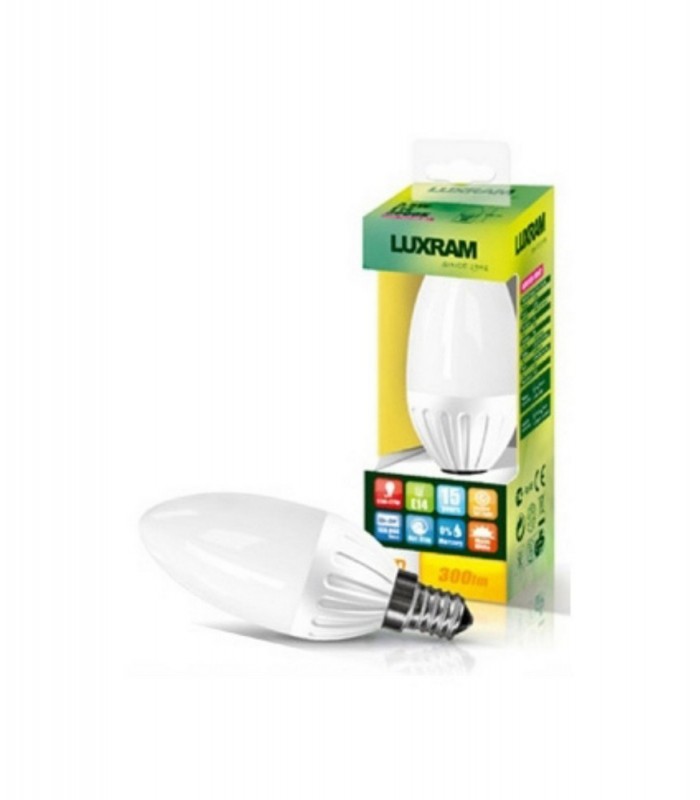 Candle Plus E14 230V 3.5W Warm White 3000K 280lm (1, 1) - 1
